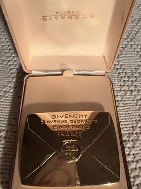 Vintage Givenchy Corporate Address Envelope in Original Case MAKE AN OFFER!